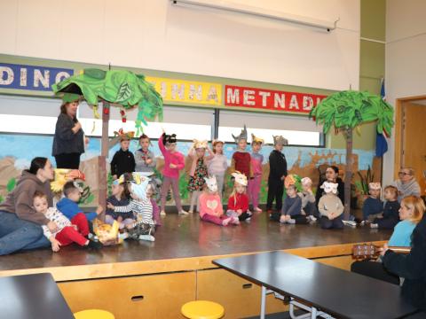 Berg Preschool prepares for performance
