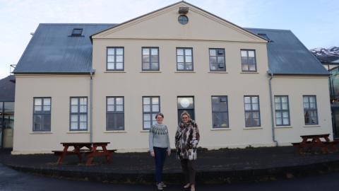 Mayor visits Klébergsskóli