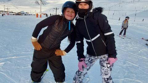 Teen program ski trip